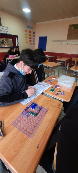 Clase Creación de Circuitos, Curso 8vo Año